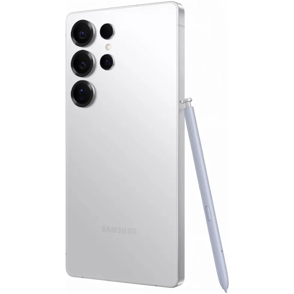 Samsung Galaxy S25 Ultra 256 GB Titan-sølvhvit