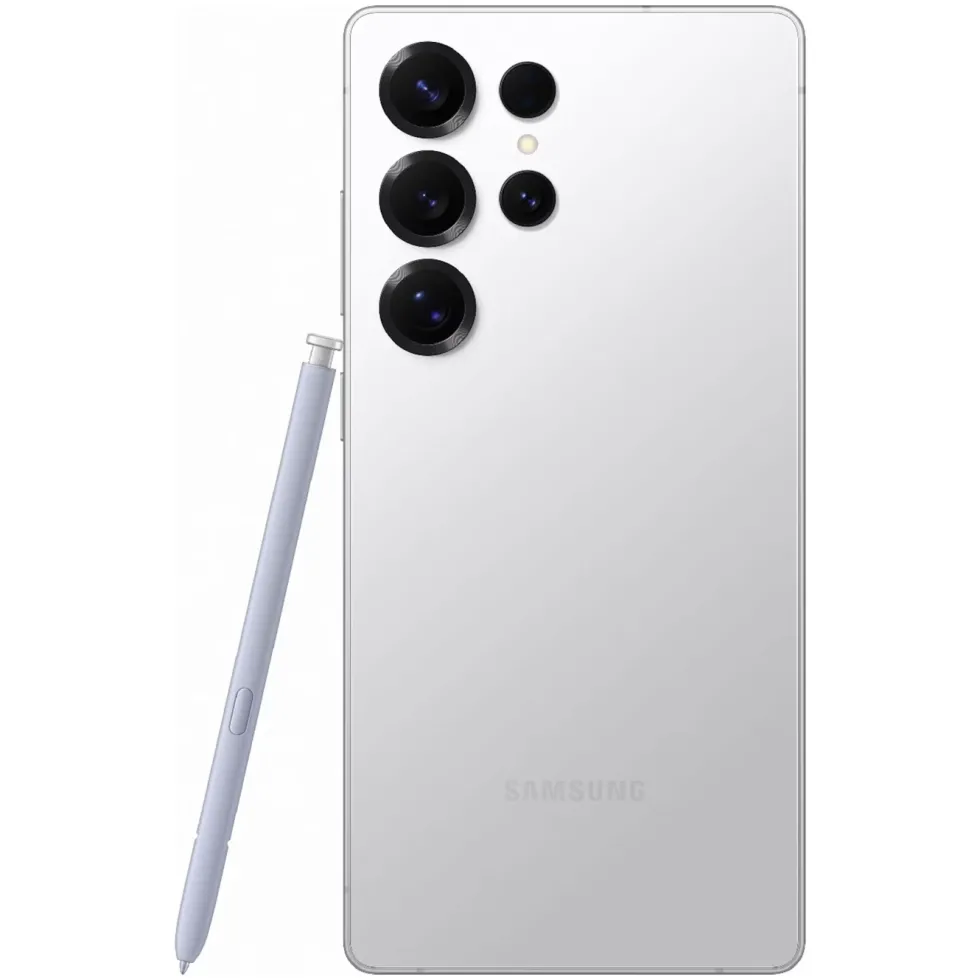 Samsung Galaxy S25 Ultra 256 GB Titan-sølvhvit