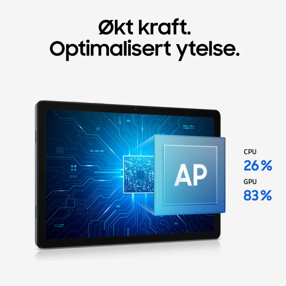 Samsung Galaxy Tab A11+ 11" nettbrett 5G 128 GB