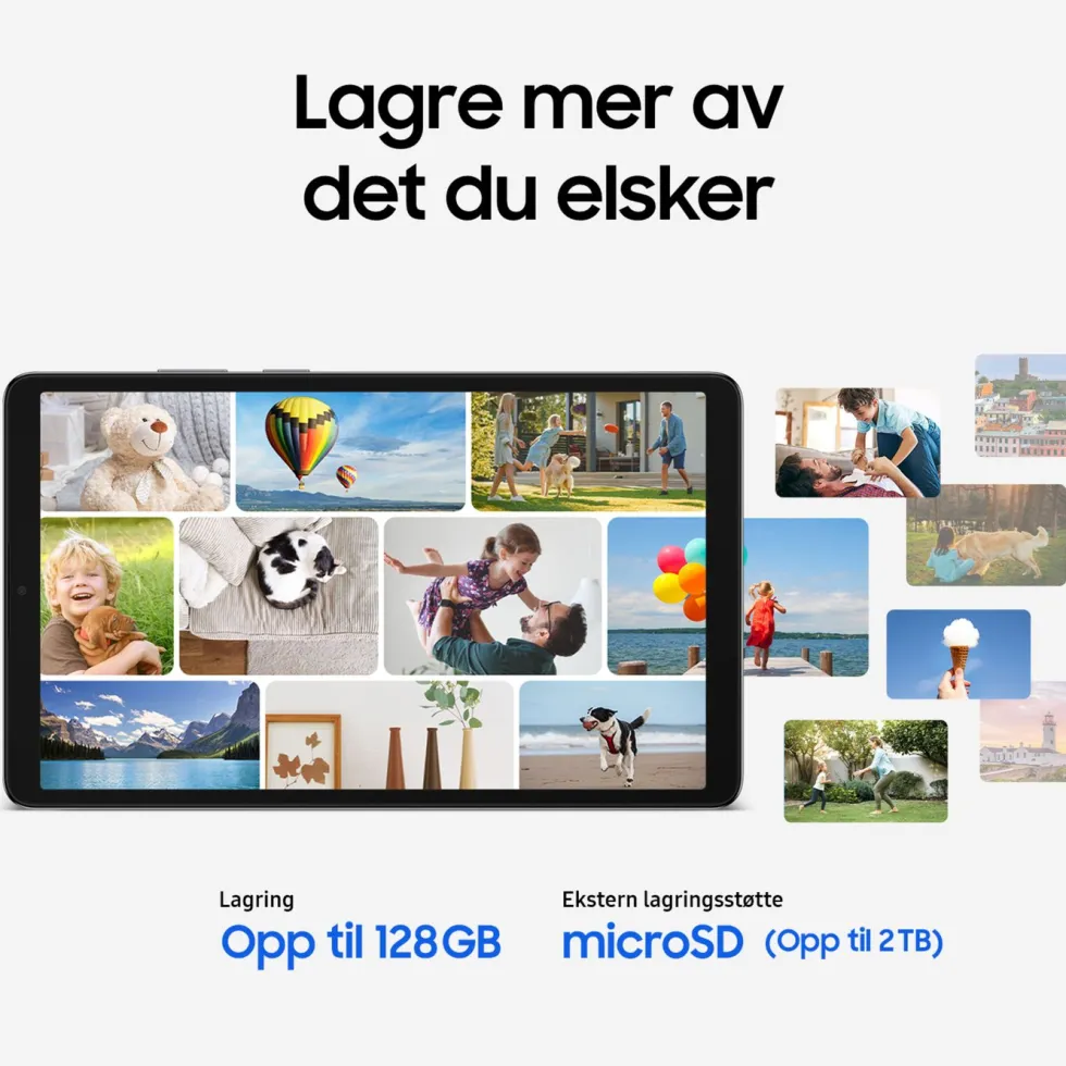 Samsung Galaxy Tab A11 8,7" nettbrett LTE 128 GB