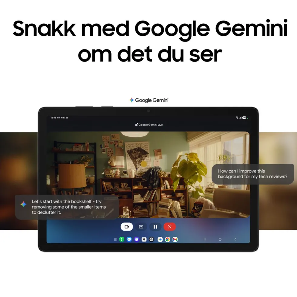 Samsung Galaxy Tab A11+ 11" nettbrett 5G 256 GB