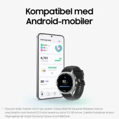 Samsung Galaxy Watch8 Classic 46mm Bluetooth Hvit