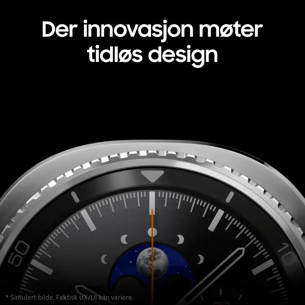 Samsung Galaxy Watch8 Classic 46mm Bluetooth Hvit