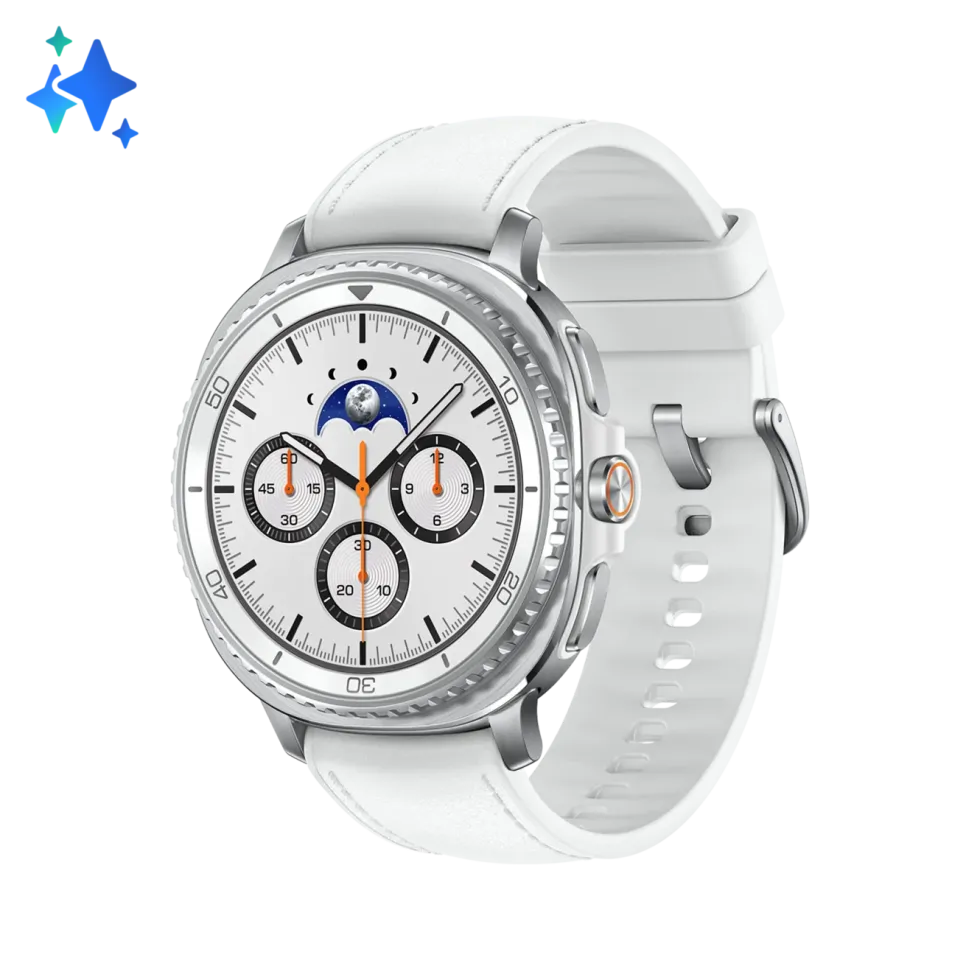 Samsung Galaxy Watch8 Classic 46mm Bluetooth + 4G Hvit
