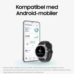 Samsung Galaxy Watch8 Classic 46mm Bluetooth + 4G Hvit