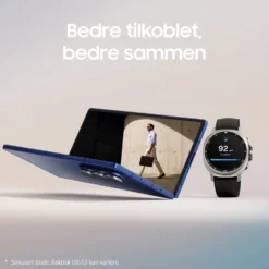 Samsung Galaxy Watch8 Classic 46mm Bluetooth + 4G Hvit