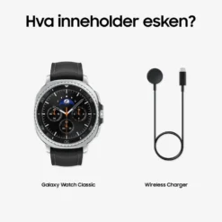 Samsung Galaxy Watch8 Classic 46mm Bluetooth Black