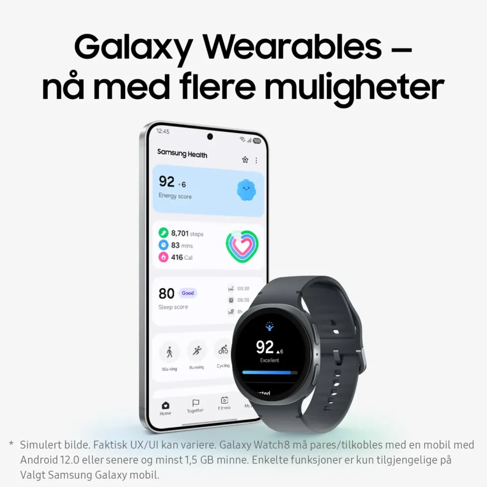 Samsung Galaxy Watch8 44mm Bluetooth Graphite