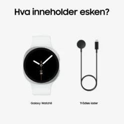 Samsung Galaxy Watch8 44mm Bluetooth + 4G Silver