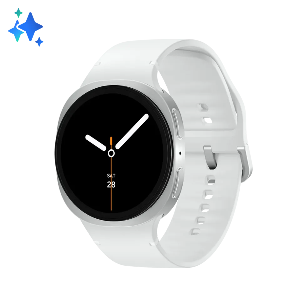 Samsung Galaxy Watch8 40mm Bluetooth + 4G Silver