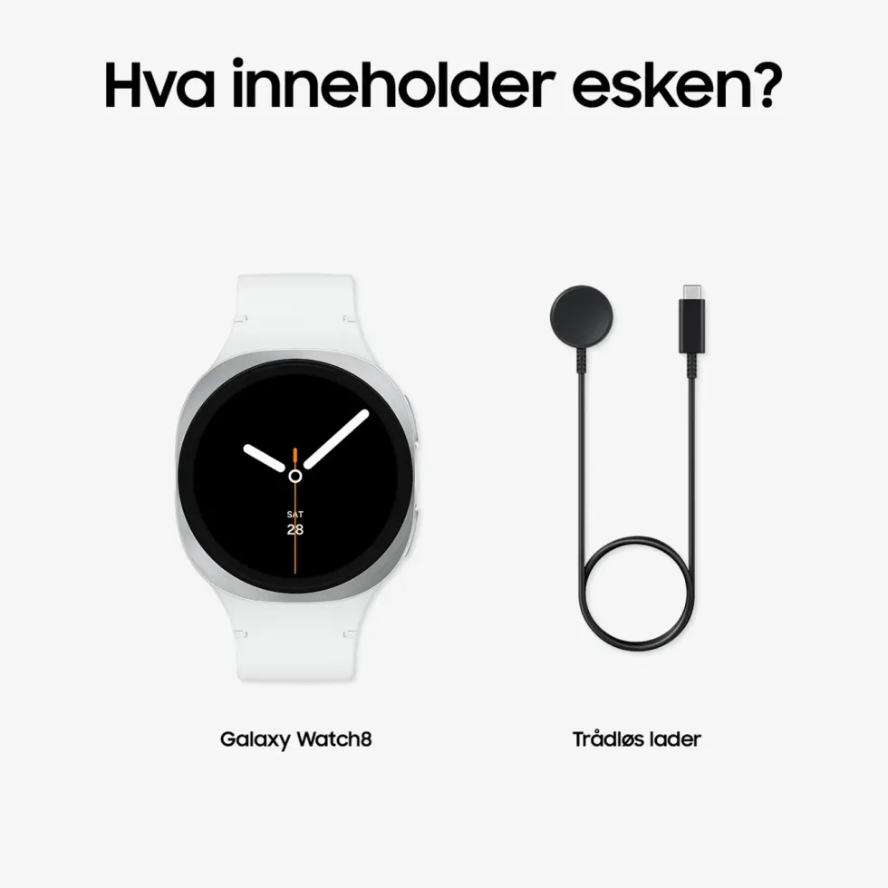 Samsung Galaxy Watch8 40mm Bluetooth Silver