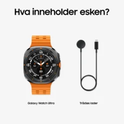 Samsung Galaxy Watch Ultra (2025) 47 mm LTE Titanium Gray