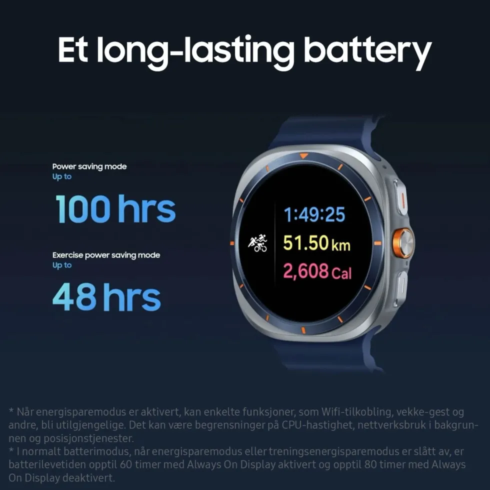 Samsung Galaxy Watch Ultra (2025) 47 mm LTE Blå