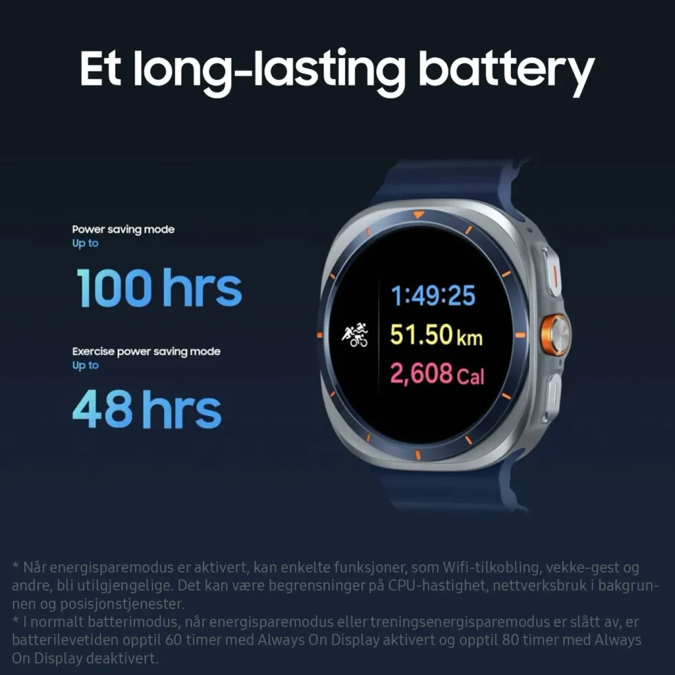 Samsung Galaxy Watch Ultra (2025) 47 mm LTE Blå