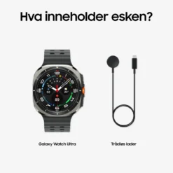 Samsung Galaxy Watch Ultra (2025) 47 mm LTE Titanium Silver