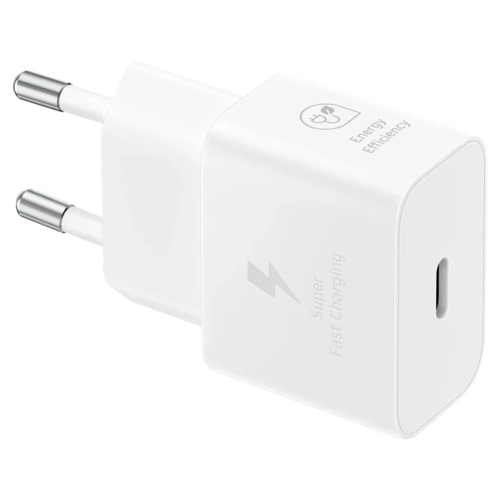 Samsung Original 25 W Hurtiglader USB-C PD Hvit