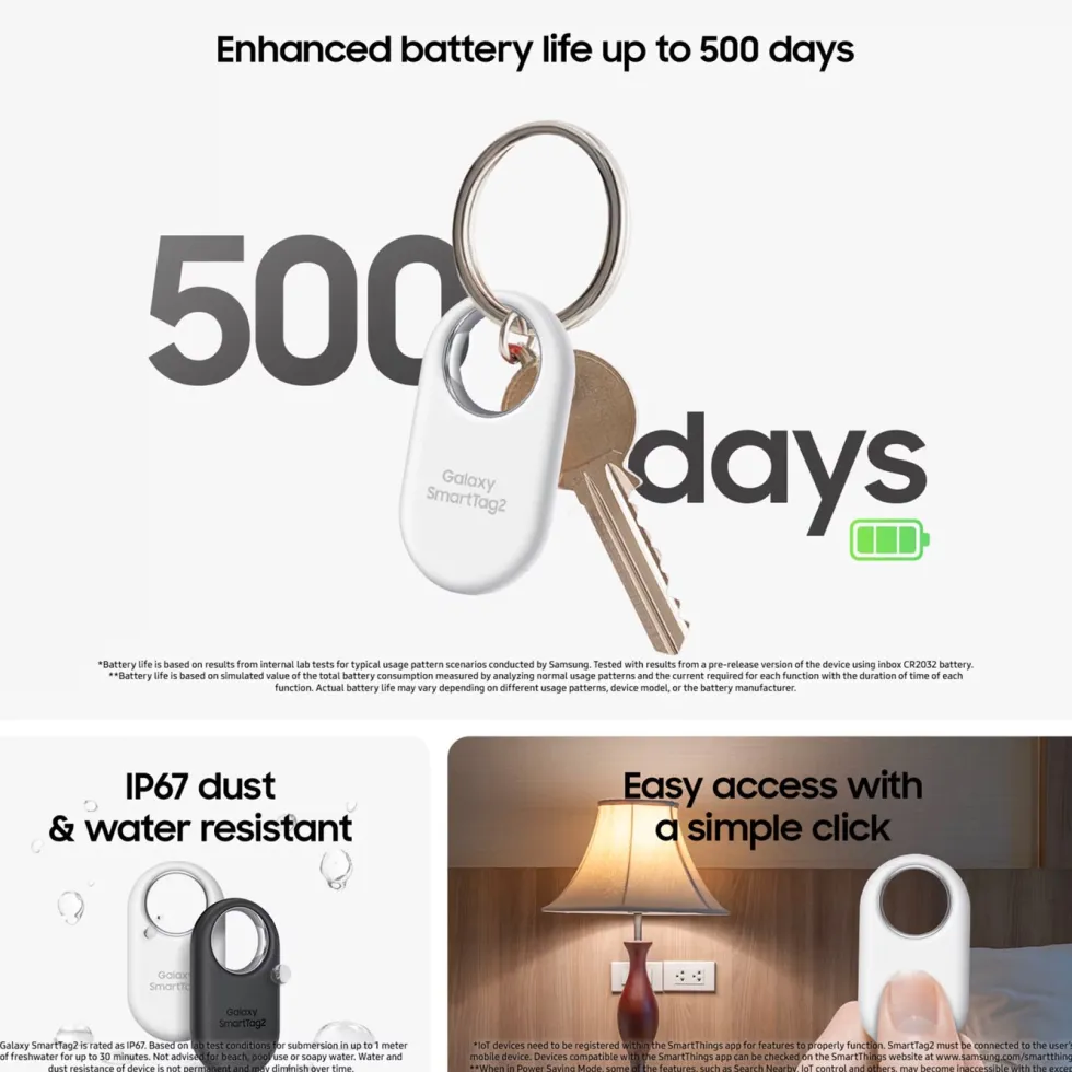 Samsung SmartTag2 4-pk