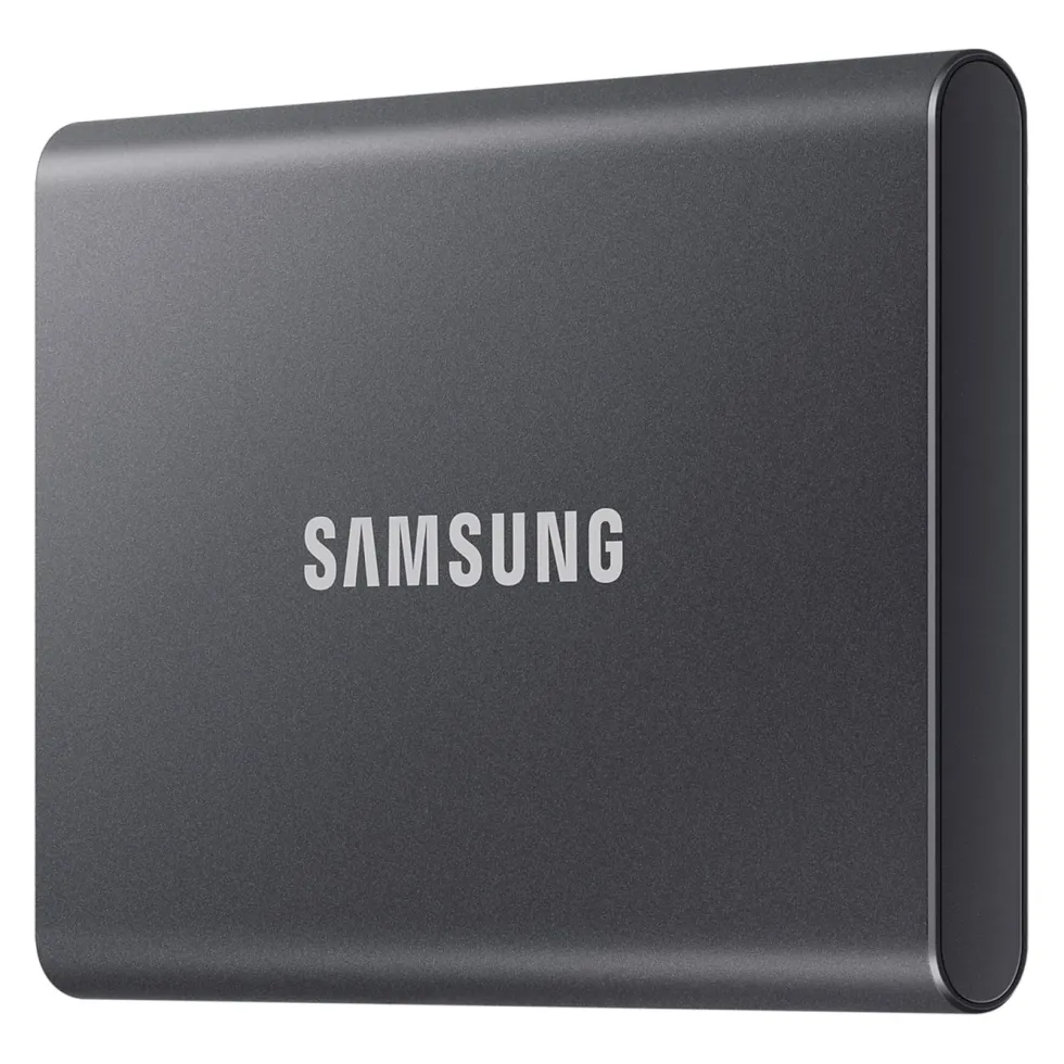 Samsung T7 Ekstern SSD-disk 1 TB Grå