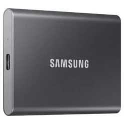 Samsung T7 Ekstern SSD-disk 1 TB Grå