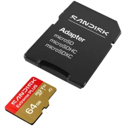 Sandisk Extreme PLUS microSDXC 64 GB – 200/90 MB/s