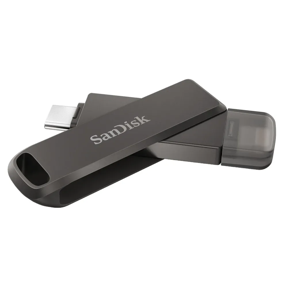 Sandisk iXpand Drive med Lightning og USB-C 128 GB
