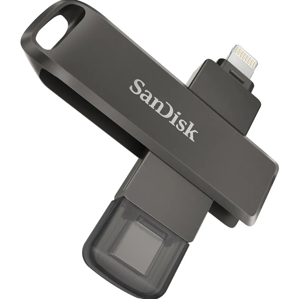 Sandisk iXpand Drive med Lightning og USB-C 128 GB