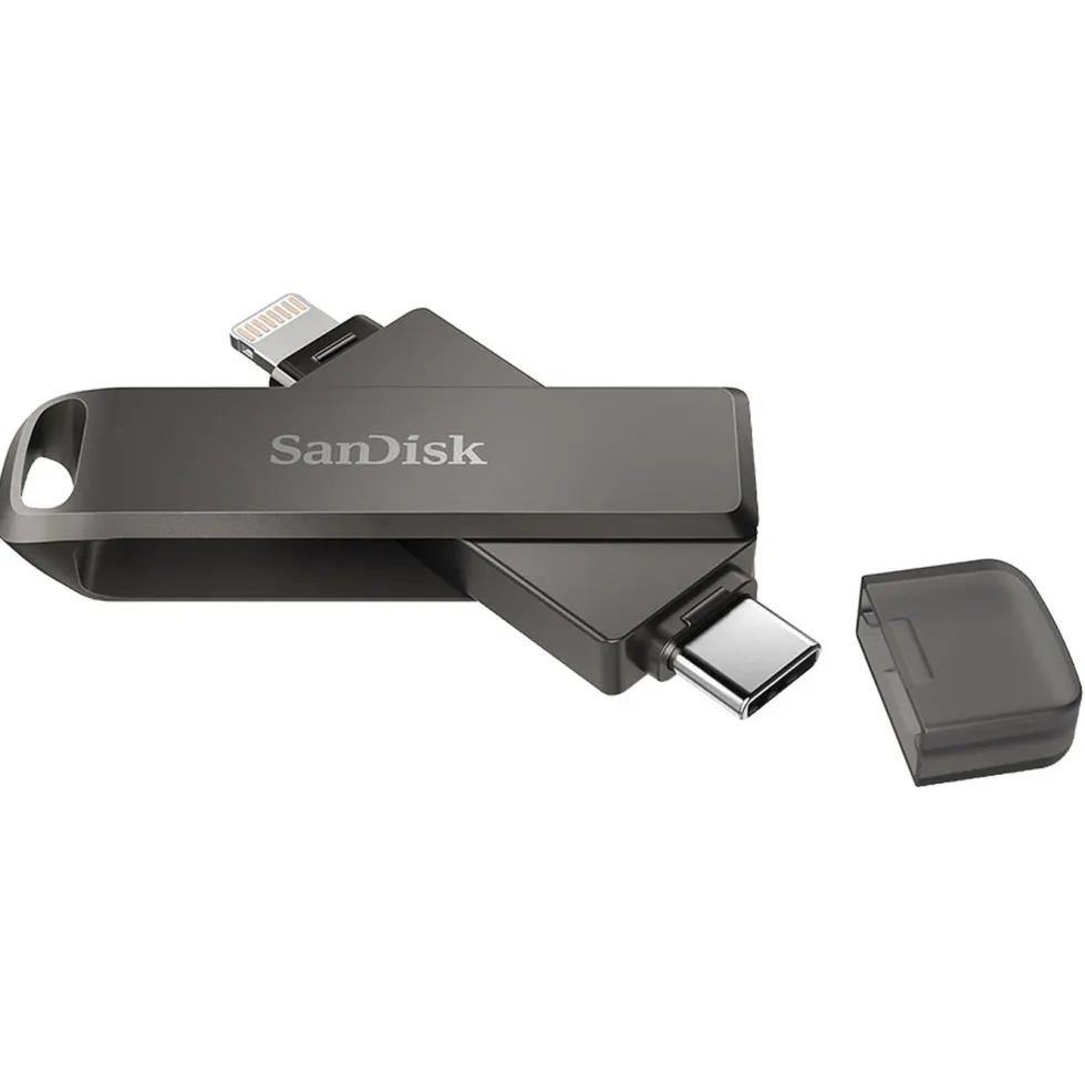 Sandisk iXpand Drive med Lightning og USB-C 64 GB