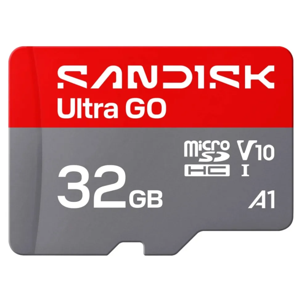 Sandisk microSD Ultra Go minnekort 32 GB – 120 MB/s