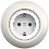 Schneider Electric Renova Jordet vegguttak 1-veis Innfelt Hvit