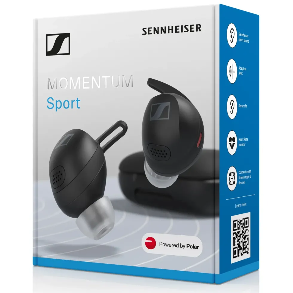 Sennheiser Momentum Sport True Wireless-hodetelefoner