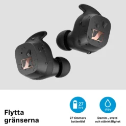 Sennheiser Sport trådløse in-ear-hodetelefoner