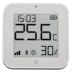 Shelly BLU H&T Display ZB sensor Hvit