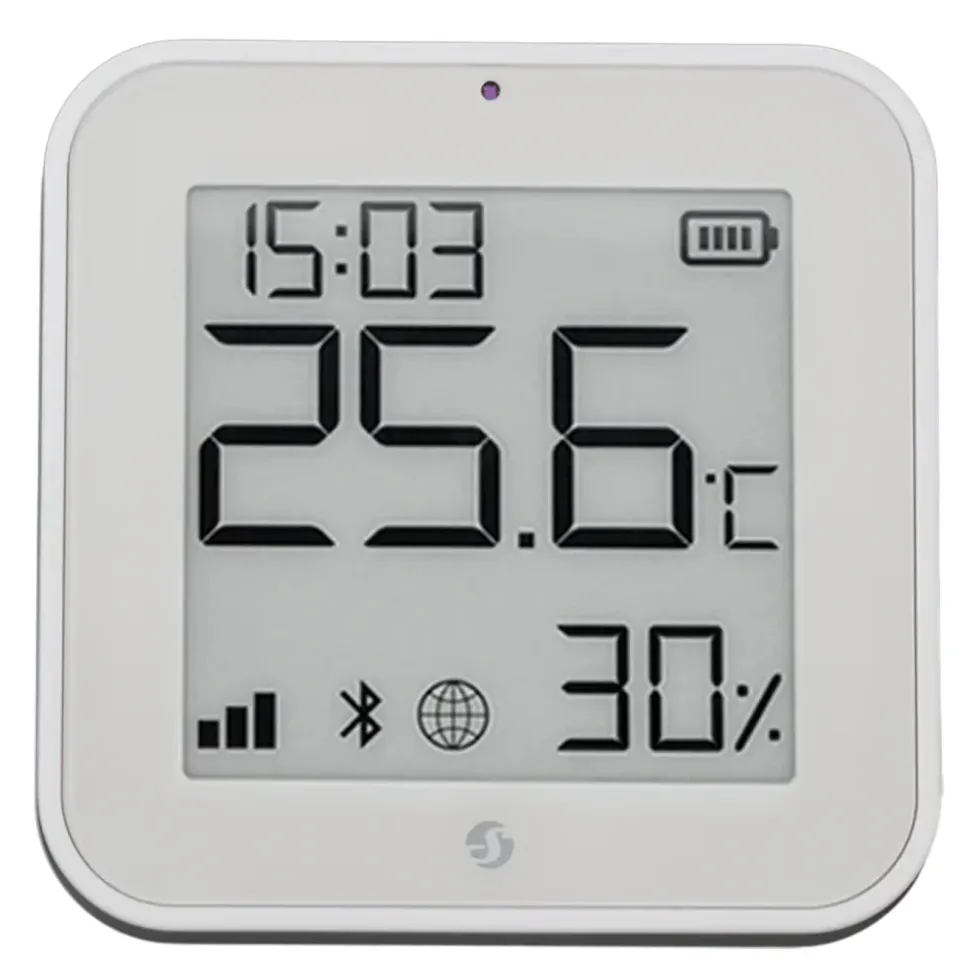 Shelly BLU H&T Display ZB sensor Hvit
