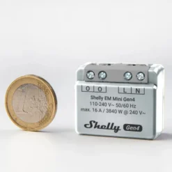 Shelly EM Mini Gen4 smart energimåler