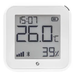 Shelly H&T Gen 3 Termometer og hygrometer Hvit