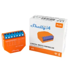 Shelly Plus i4 Gen3 smart strømbrytermodul
