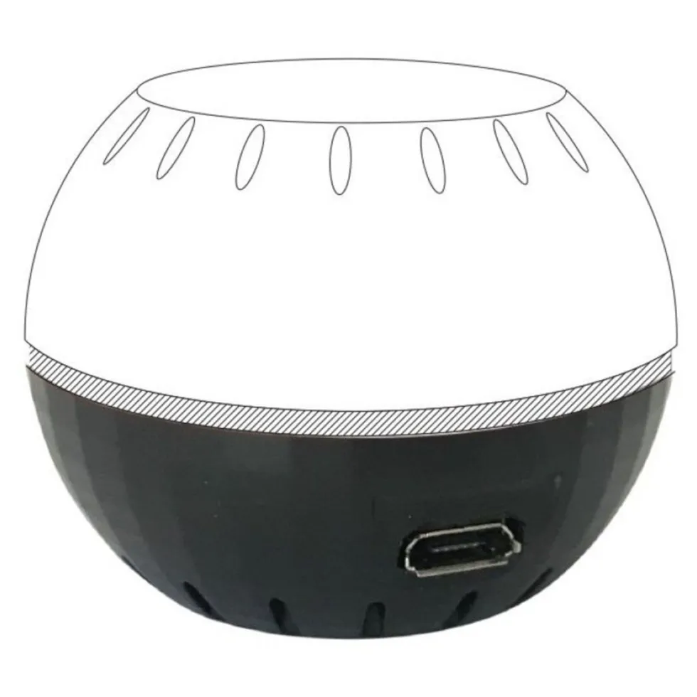 Shelly USB Add-on til Shelly H&T Svart