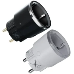 Shelly Wave Plug S LR – smart Z-Wave-plugg med energimåling Svart
