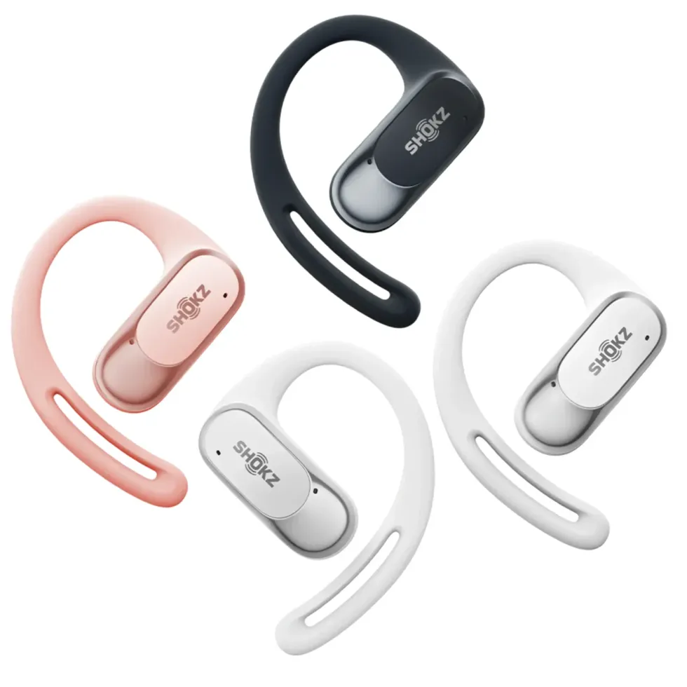Shokz OpenFit Air Trådløse hodetelefoner Svart