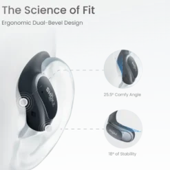 Shokz OpenFit Air Trådløse hodetelefoner Svart