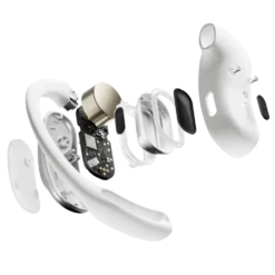 Shokz OpenFit Air Trådløse hodetelefoner Hvit