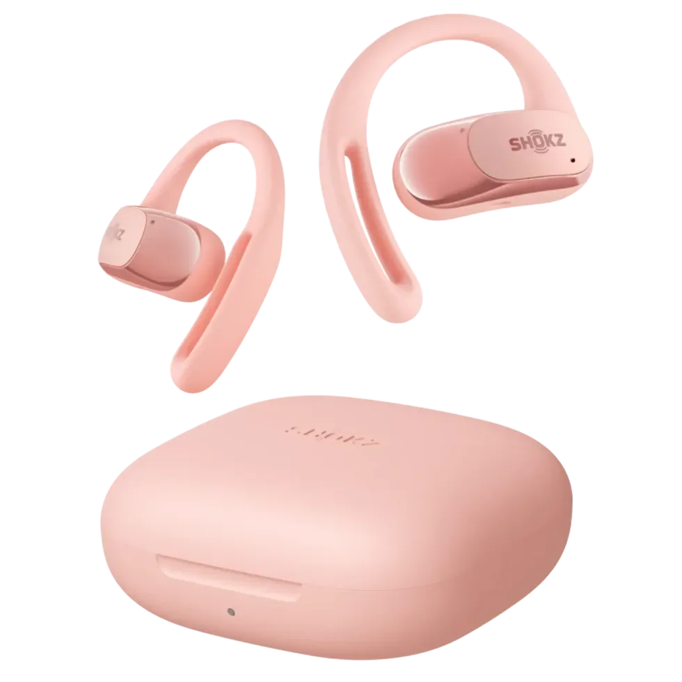 Shokz OpenFit Air Trådløse hodetelefoner Rosa