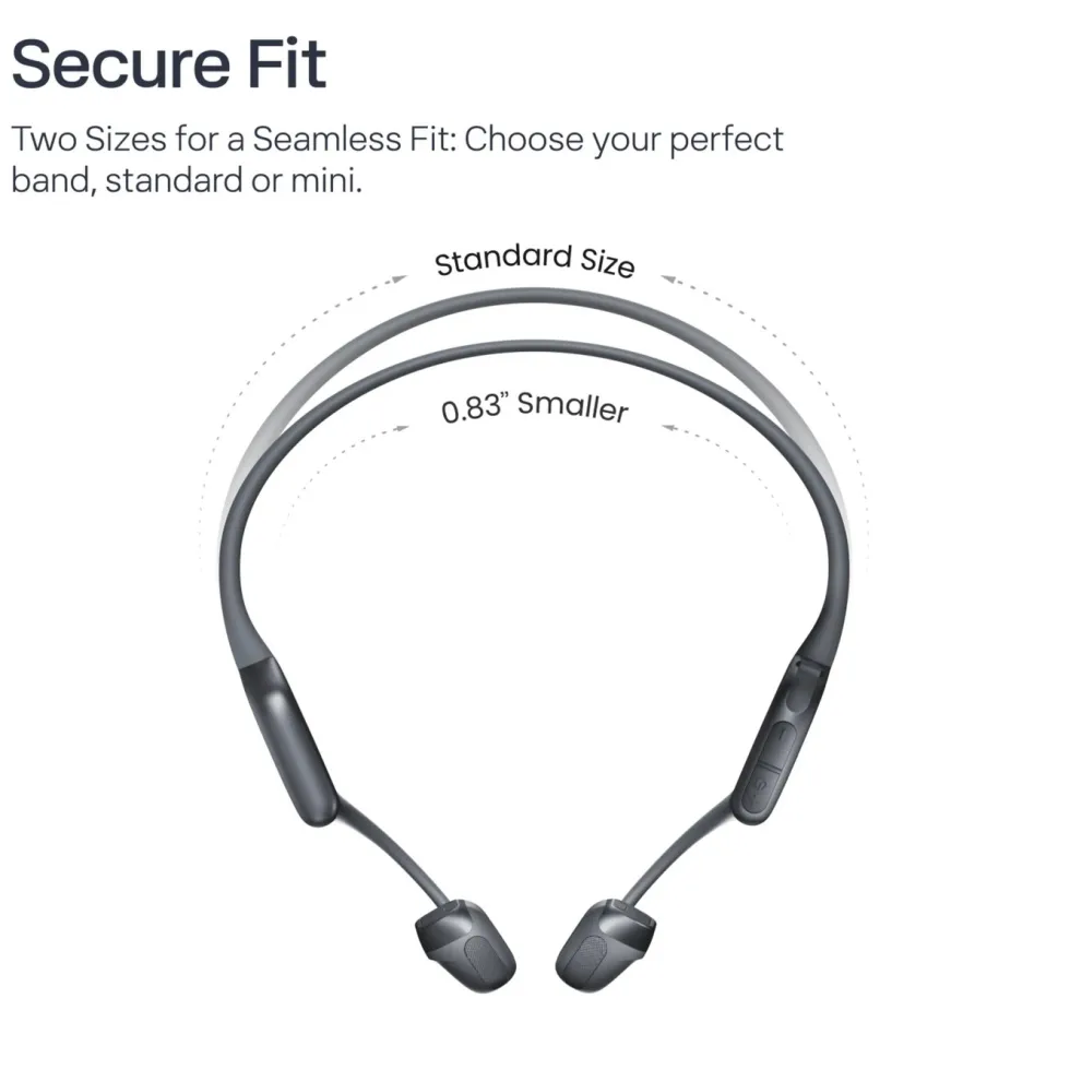 Shokz OpenRun Pro 2 Mini Trådløse hodetelefoner Svart