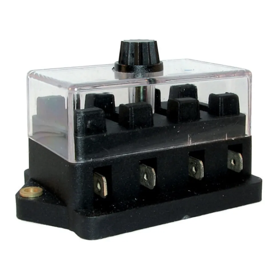 Sikringsholder MIDI for 4 sikringer