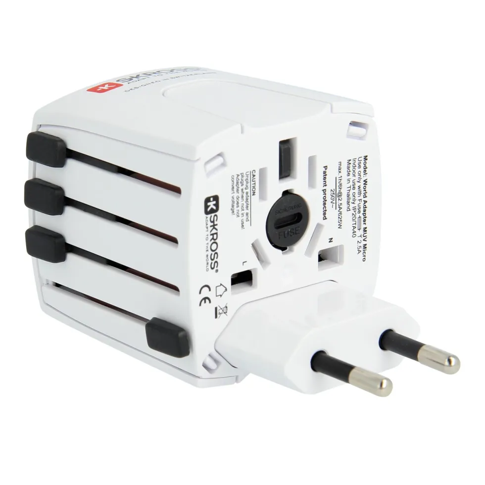 Skross Muv Micro Ujordet universalt reiseadapter