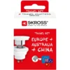 Skross Universelt jordet reiseadapter til Australia, Kina og Europa