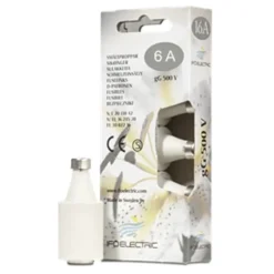 Skrusikringer, 5-pk. 6 A Grön