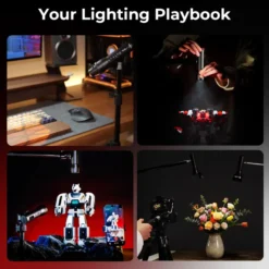 SmallRig RF 05B portabel LED-videolampe med zoom