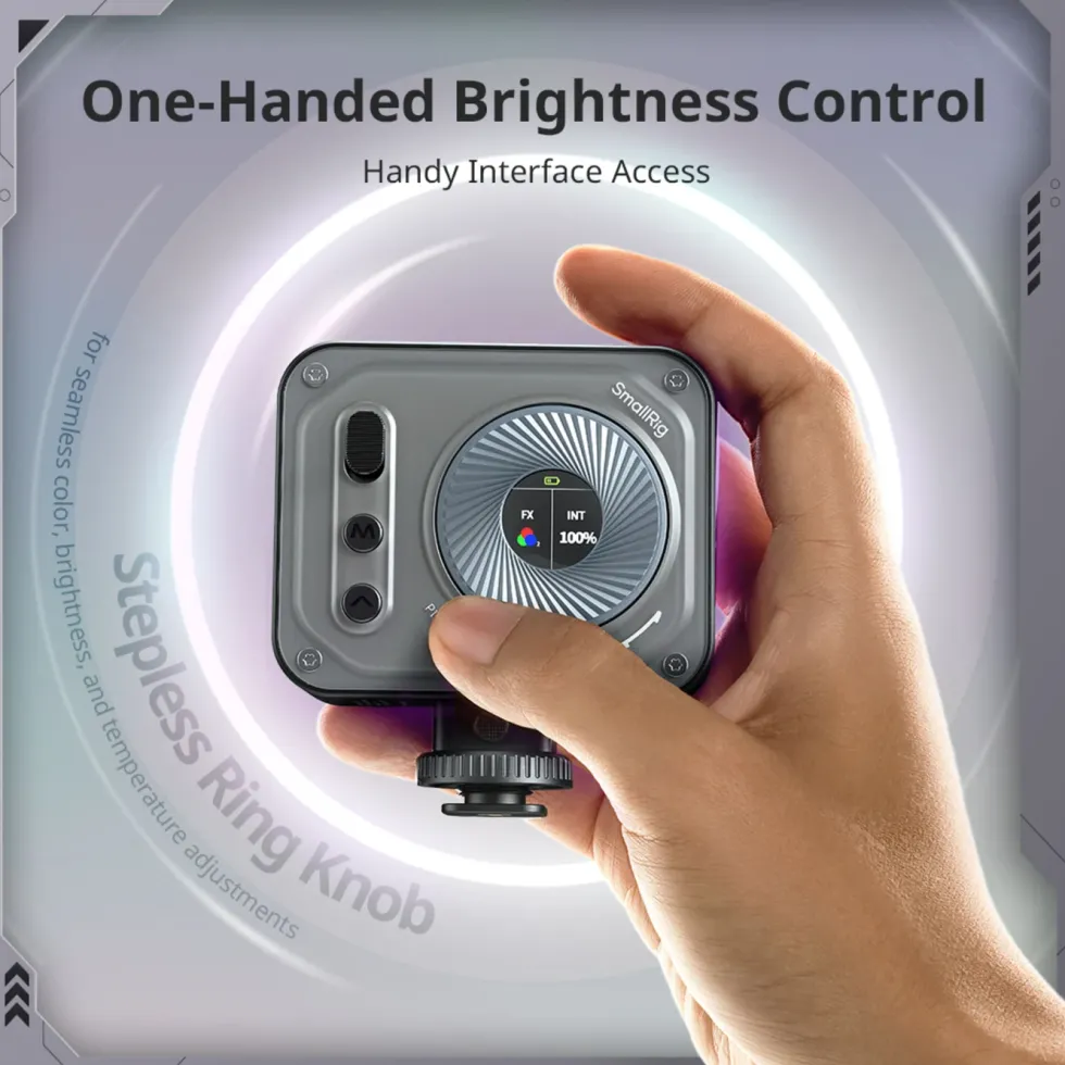 SmallRig Vibe P108 Pro mini-LED-videolampe