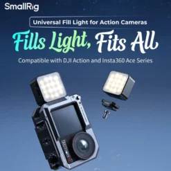 SmallRig Videolampe for actionkameraer